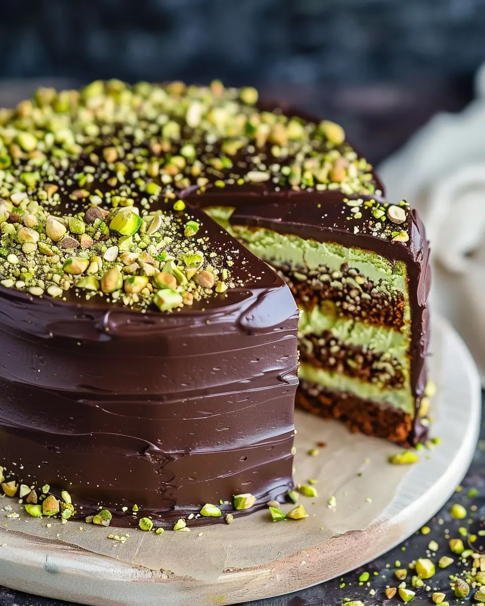 Chocolate Pistachio Cake: The Best Indulgent Dessert Recipe
