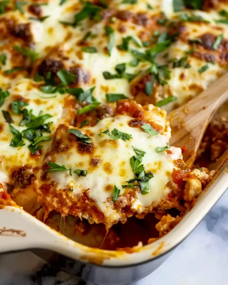 Keto Chicken Parmesan Casserole: Easy Comfort Food Delight