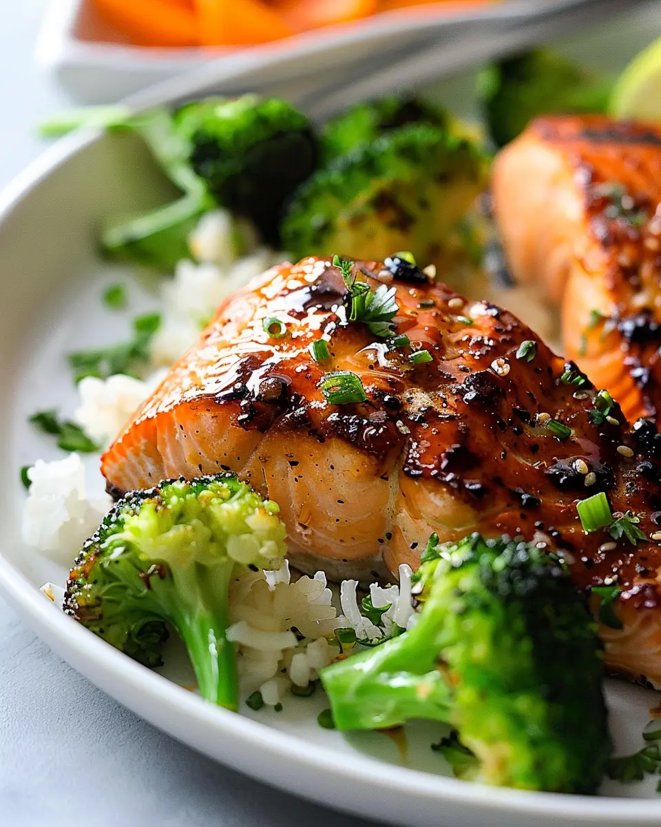 Air Fryer Honey Garlic Salmon: Easy, Juicy Dinner Delight