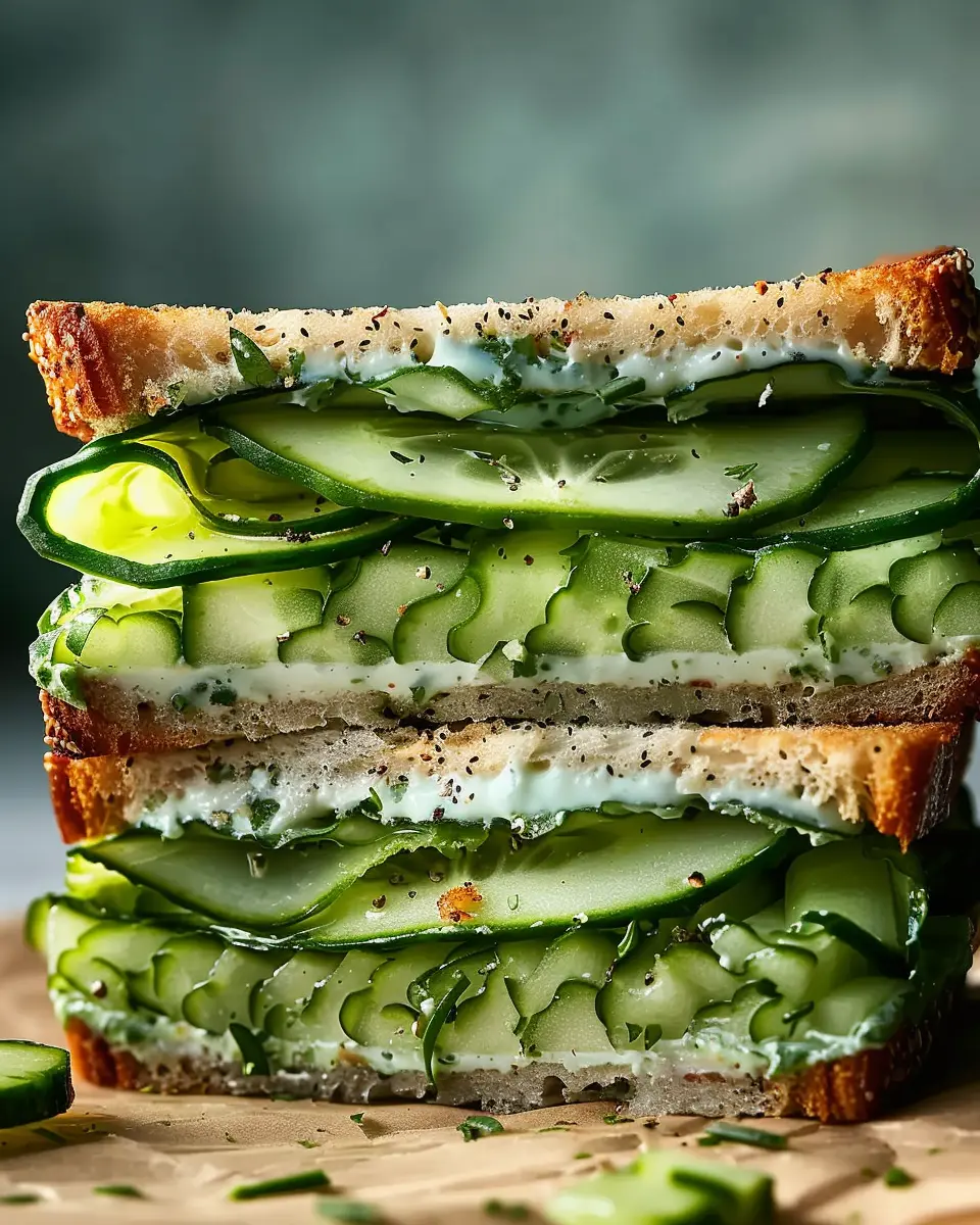 Cucumber Sandwich Delight: Easy Recipes for Refreshing Bites
