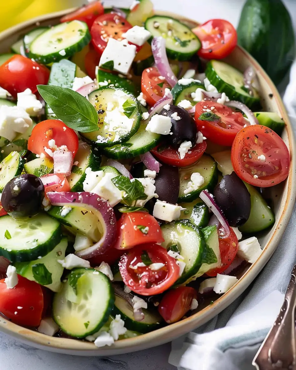 Greek Cucumber Salad: A Refreshing Twist for Any Homemade Meal