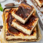 Basque Cheesecake Bars