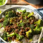 Ground Beef and Broccoli Stir Fry