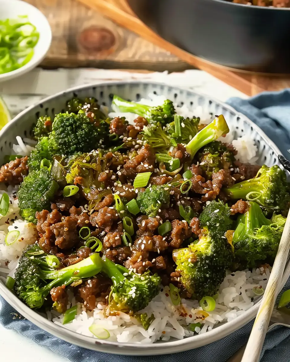 Ground Beef and Broccoli Stir Fry: Easy Weeknight Delight