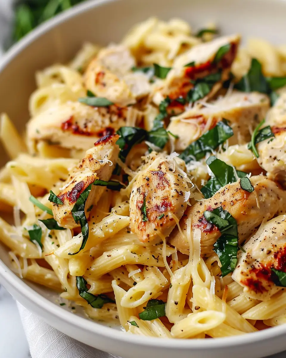 Healthy Garlic Parmesan Chicken Pasta: Easy, Flavorful Comfort Food