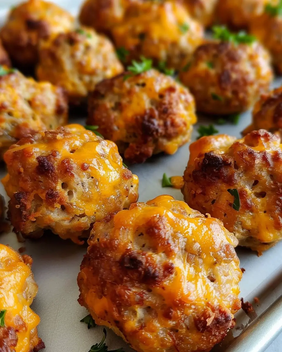 No Fail Sausage Balls with Turkey Bacon for a Flavorful Treat
