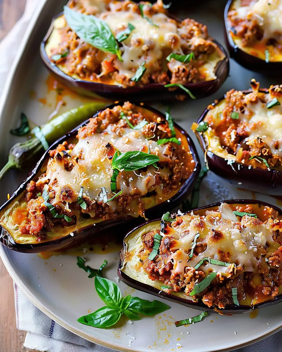 Bolognese Stuffed Eggplants: A Juicy Twist on a Classic Comfort