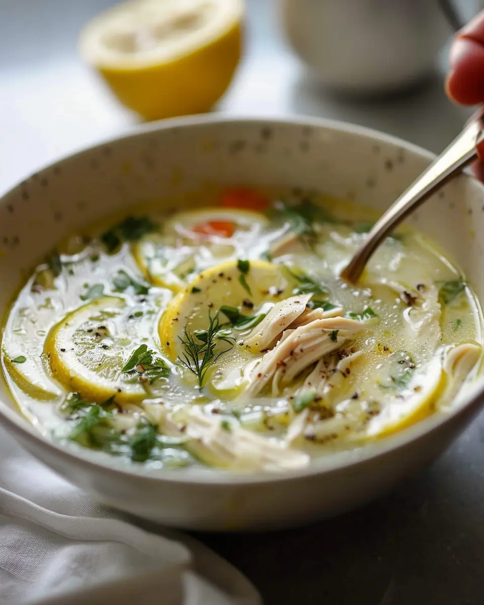 Greek Lemon Chicken Soup: A Warm, Comforting Classic for Home Chefs