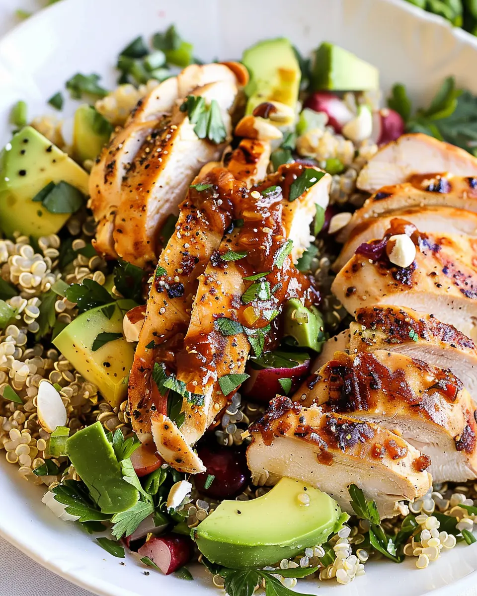 10-Minute Chicken and Quinoa Salad: A Fresh and Easy Delight