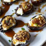 Mascarpone Stuffed Dates with Maple Drizzle