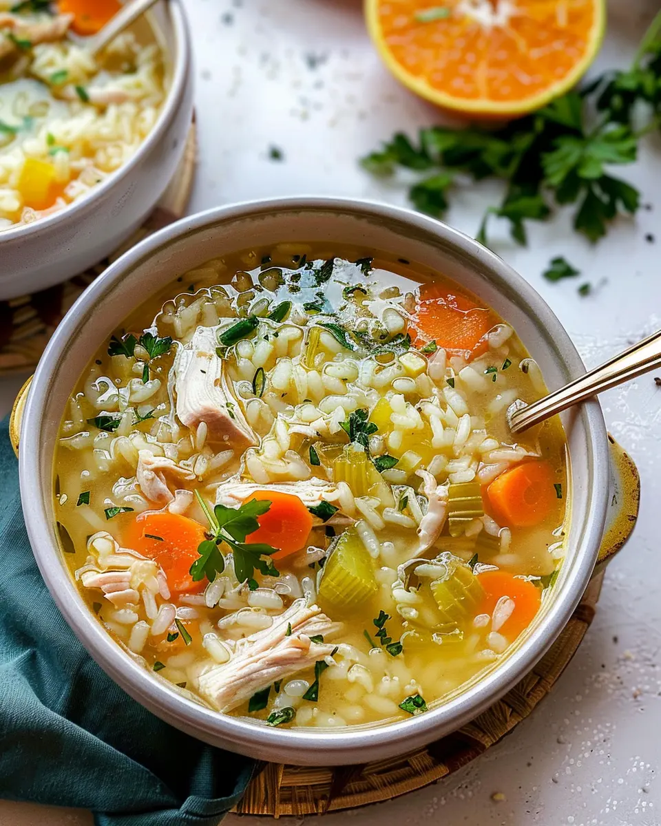 Chicken and Rice Soup: Easy Comfort Food for Cozy Nights