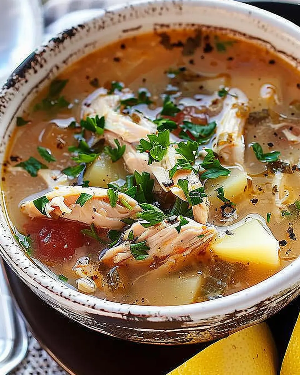 Chicken Potato Soup: The Best Comfort Food with Turkey Bacon