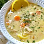 Greek Lemon Chicken Soup