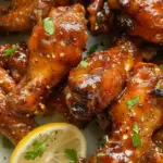 Hot Honey Lemon Pepper Wings
