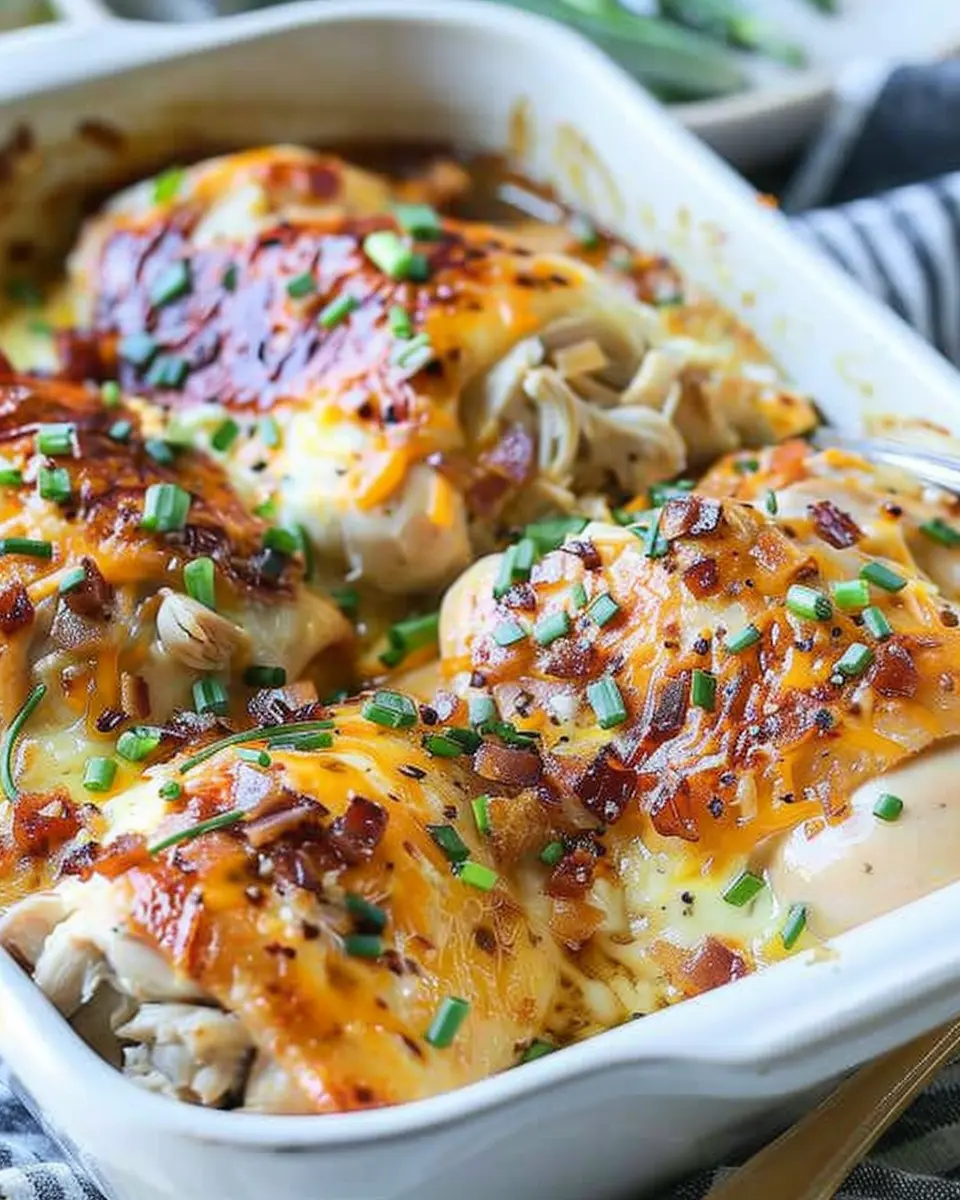 Million Dollar Chicken Bake: Indulgent Comfort Food Delight