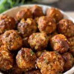 Apple Sausage Balls