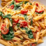 One-Pot Spinach Tomato Pasta