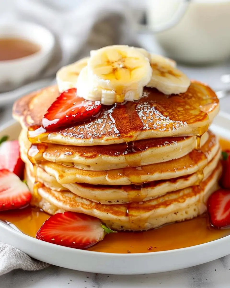 Best Homemade Pancakes: Fluffy Delight with Turkey Bacon and Chicken Ham