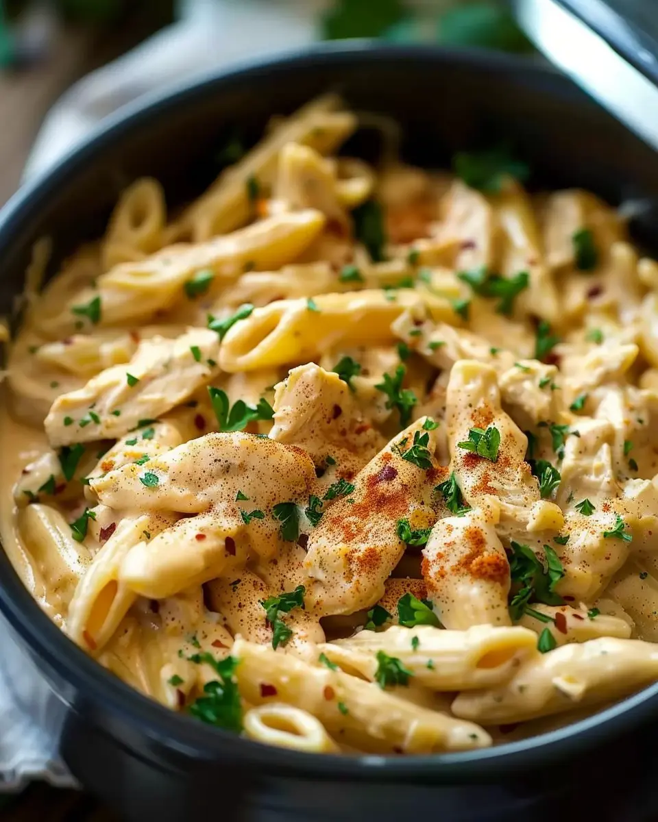 Crock Pot Creamy Cajun Chicken Pasta: Easy Family Dinner Delight