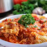 Crock Pot Unstuffed Cabbage Rolls