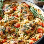Tuscan Chicken Orzo