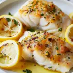 Lemon-Garlic Baked Cod