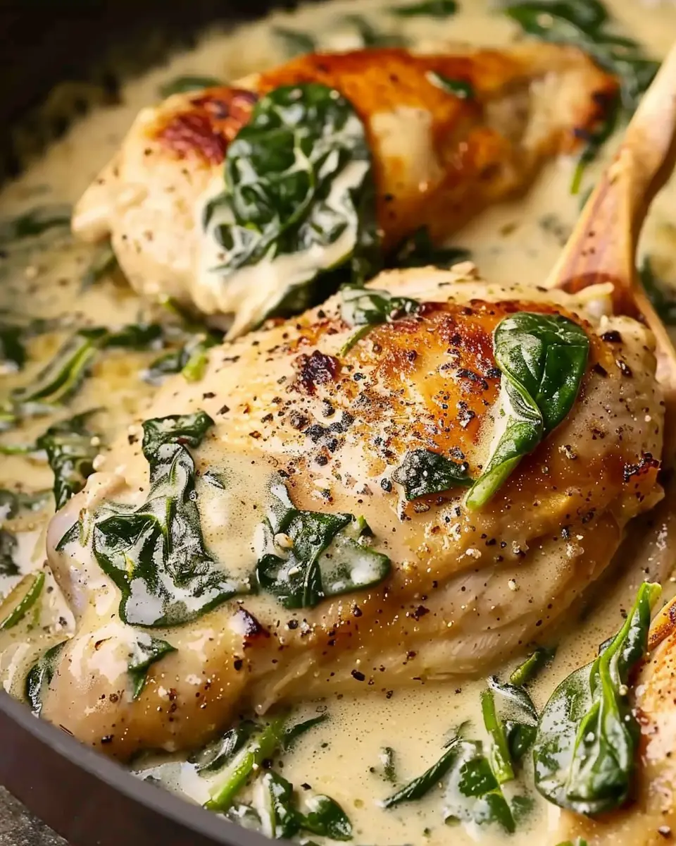 Creamy Spinach Chicken: Easy Comfort Food for Every Home Chef