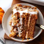 Pumpkin Coffee Cake with Crumb Topping