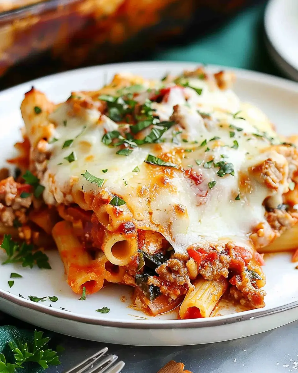 Meatless Baked Ziti: Easy Vegetable Delight for Cozy Nights