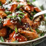 Crock Pot Bourbon Chicken