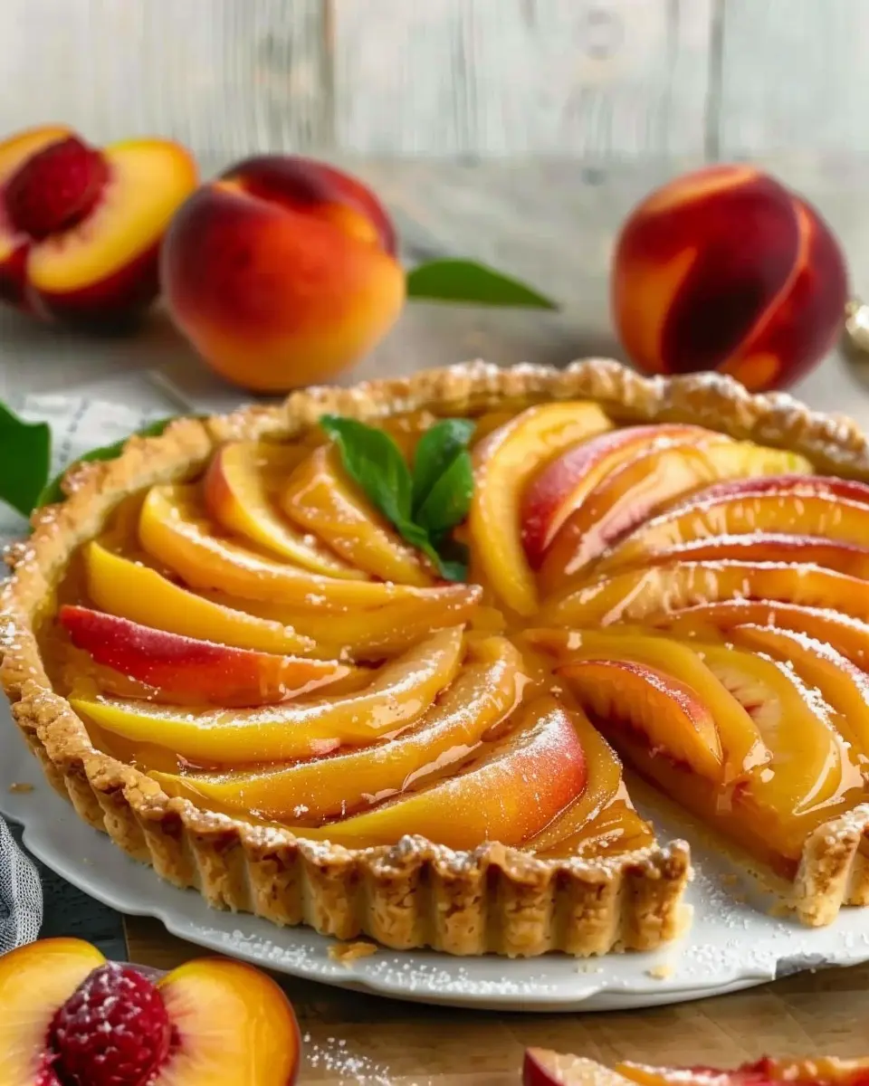 Vegan Peach Tart: Easy, Wholesome Dessert for Every Occasion