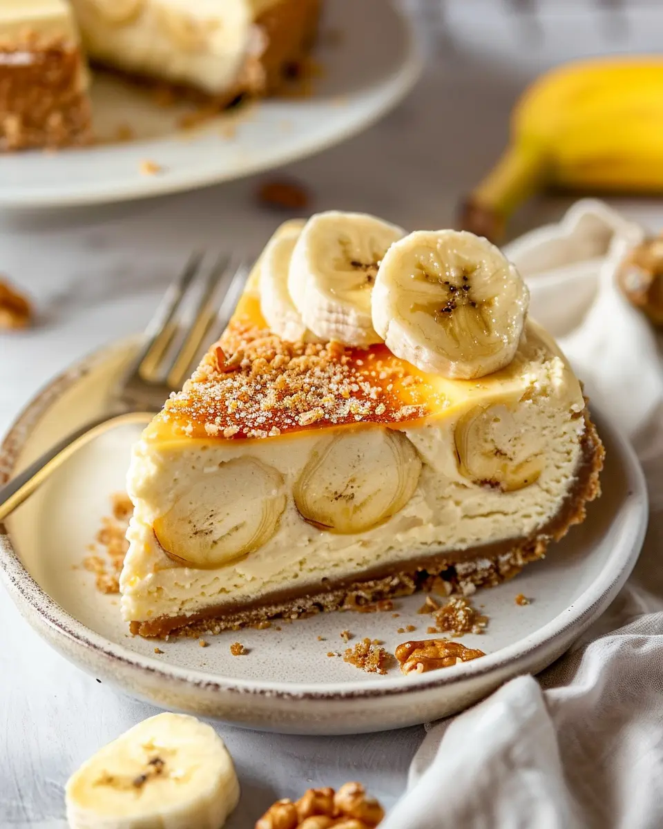 Banana Cheesecake Recipe: Indulgent Twist for Cozy Nights