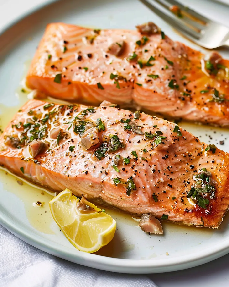 Salmon With Anchovy-Garlic Butter: A Juicy Twist You’ll Love