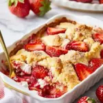 Strawberry Cobbler
