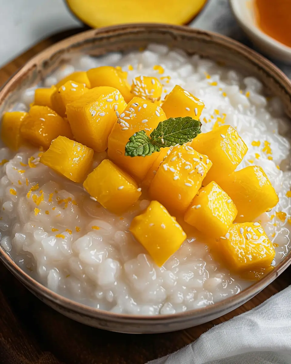 Thai Mango Sticky Rice: The Best Easy Dessert You’ll Adore