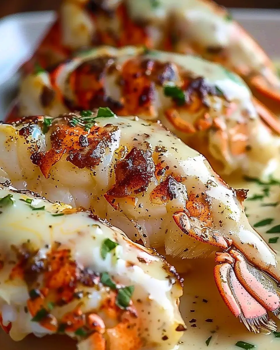 Creamy Garlic Butter Lobster Tails: Indulgent Dinner Made Easy