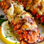 Broiled Lobster Tails with Garlic Lemon Butter
