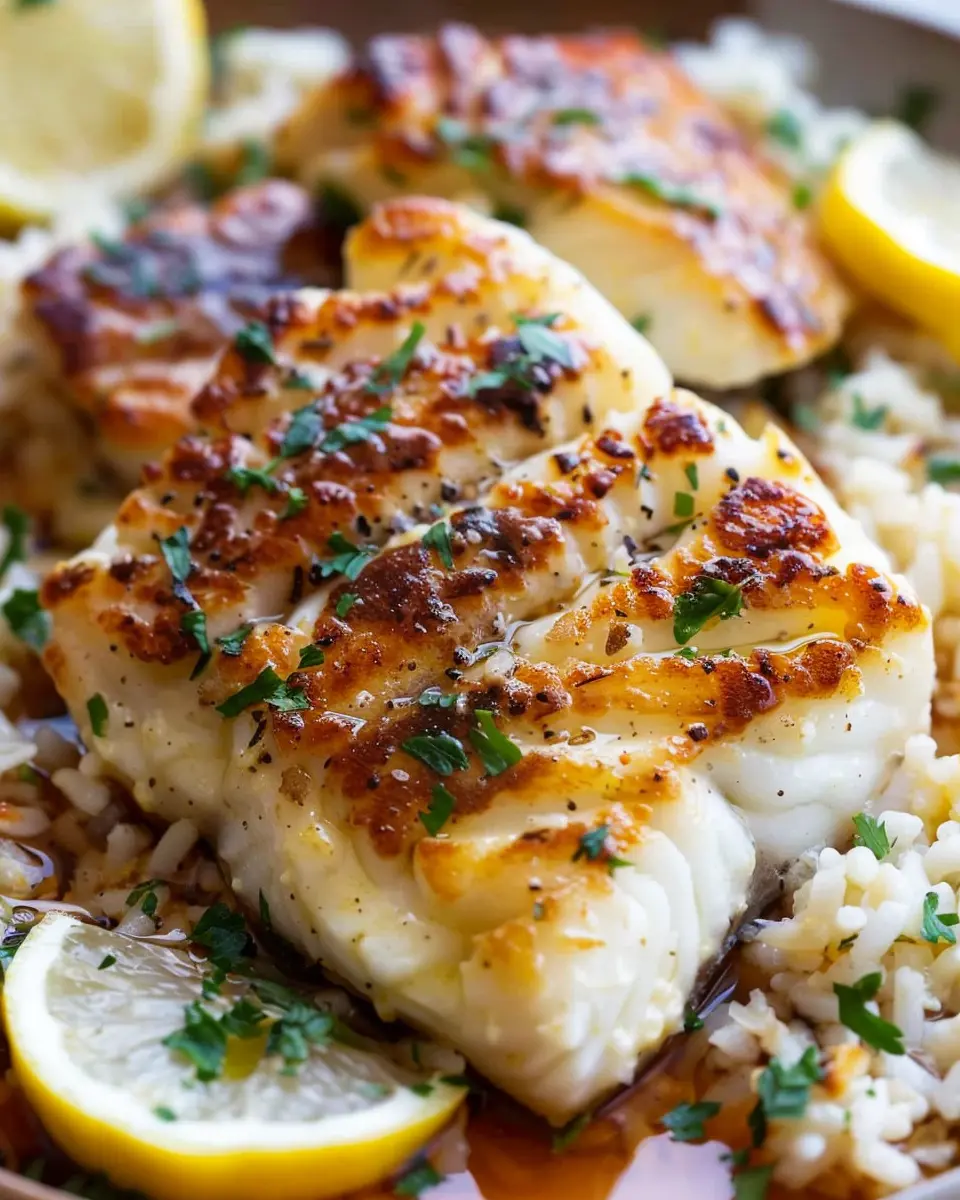 Lemon Butter Cod Recipe