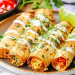 Creamy Chicken Taquitos