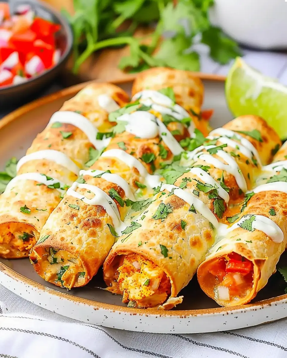 Creamy Chicken Taquitos: Easy, Indulgent Recipe for Home Cooks